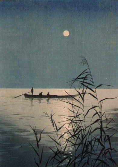 shoda-koho-1 moonlit sea with boat